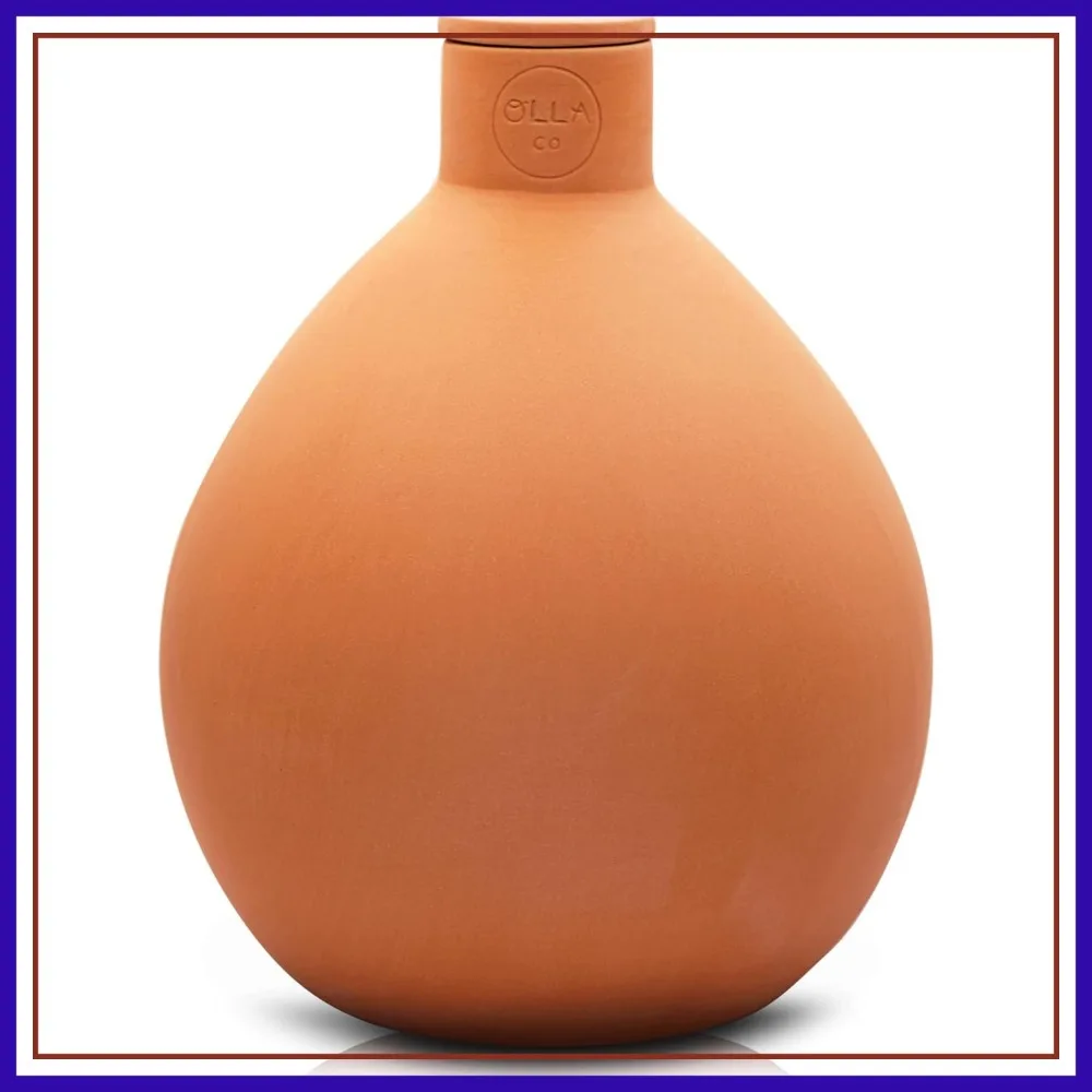 Classic Self-Watering Terracotta Pot with Lid - Irrigates Up to 3ft Diameter for Gardens, Raised Beds & Large Pots, Vacation Friendly
Classic Self-Watering Terracotta Pot with Lid - Irrigates Up to 3ft Diameter for Gardens, Raised Beds & Large Pots, Vacation Friendly