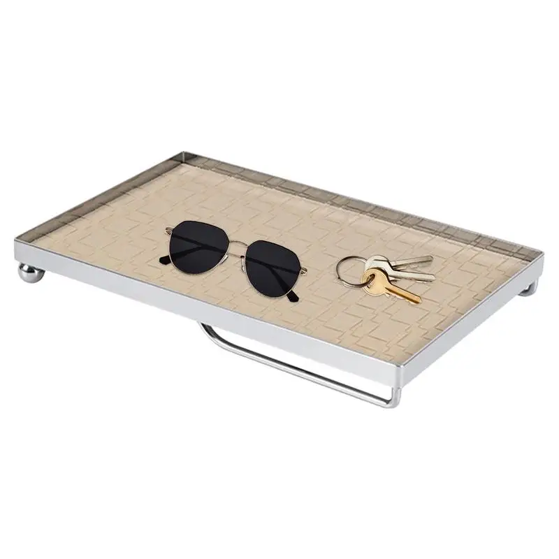 Leather Tray Organizer Waterproof Serving Tray Multi-Functional Table Organizer Leather Jewelry Storage For Keys Phone Drinks
Leather Tray Organizer Waterproof Serving Tray Multi-Functional Table Organizer Leather Jewelry Storage For Keys Phone Drinks