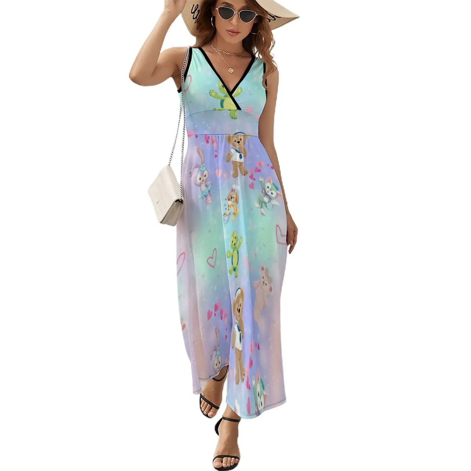 Adorable bear! Sleeveless Dress Bride dresses women's luxury party dress elegant dresses for women
Adorable bear! Sleeveless Dress Bride dresses women's luxury party dress elegant dresses for women