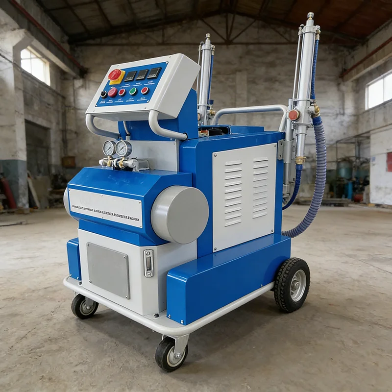High Efficiency Polyurethane Foam Spray Equipment with Automatic Temperature Control for Roof Insulation
High Efficiency Polyurethane Foam Spray Equipment with Automatic Temperature Control for Roof Insulation
