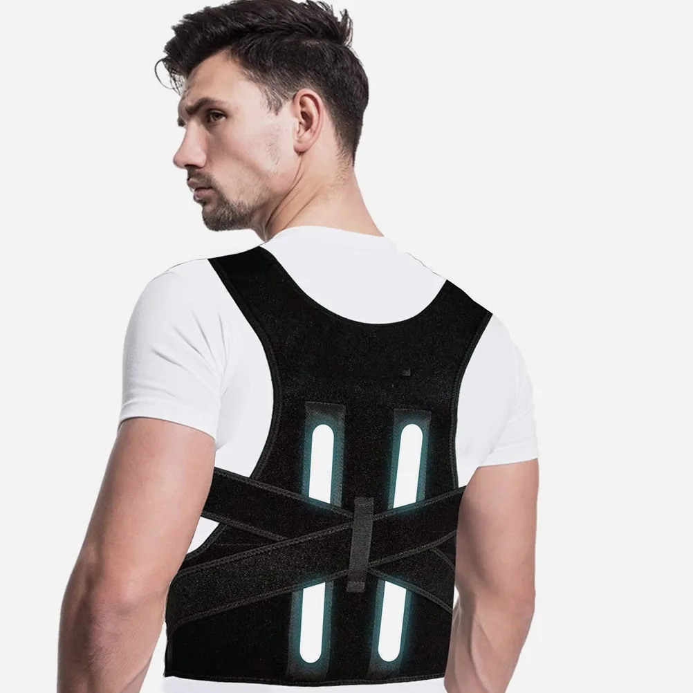 Ergonomic Hunchback Corrector Strap Premium Posture Adjuster For Office Home Sports Reusable Back Support For Adults Students
Ergonomic Hunchback Corrector Strap Premium Posture Adjuster For Office Home Sports Reusable Back Support For Adults Students