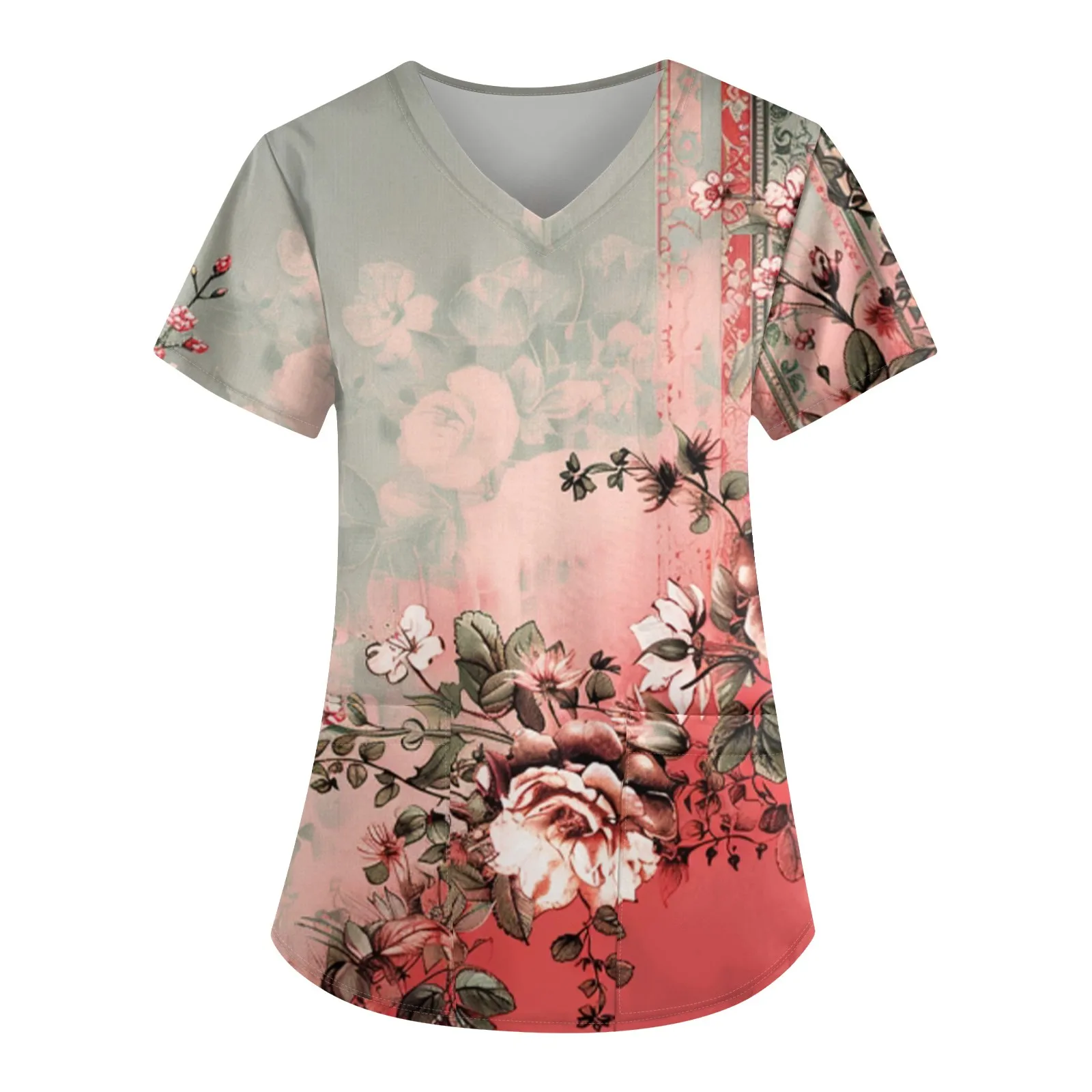 New Arrivals T Shirts for Woman Fashion Women Working Uniform Fashion Slim Nurse Uniform Tops Uniforme Clinico Mujer
New Arrivals T Shirts for Woman Fashion Women Working Uniform Fashion Slim Nurse Uniform Tops Uniforme Clinico Mujer