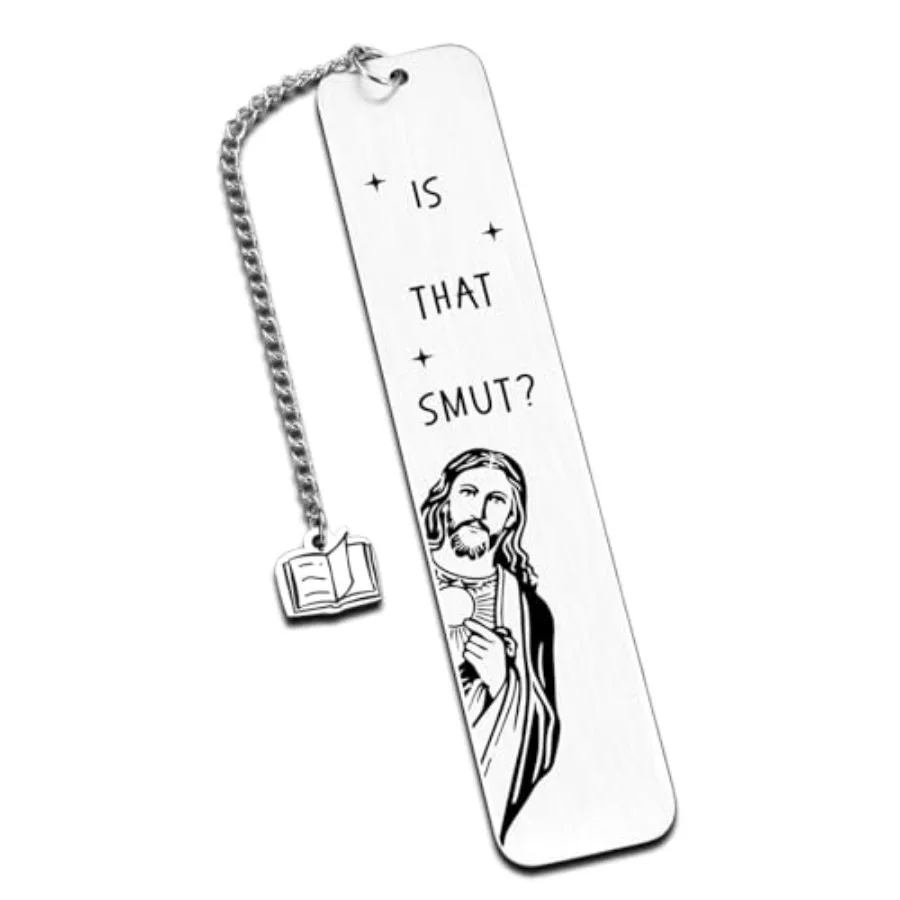 Funny Gifts Bookmark, is that Smut Novelty Gag Graduation Book Mark for Female Friend Bookish Nerd Booklover Adult Women, Chri
Funny Gifts Bookmark, is that Smut Novelty Gag Graduation Book Mark for Female Friend Bookish Nerd Booklover Adult Women, Chri
