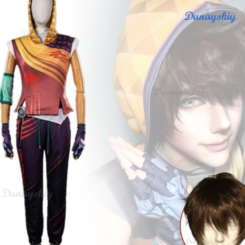 Adulto sexys outfits Miks VALORANT Cosplay Outfit Neon Circuit Jacket With Monster Emblem Glowing Gloves Soundwave косплей
Adulto sexys outfits Miks VALORANT Cosplay Outfit Neon Circuit Jacket With Monster Emblem Glowing Gloves Soundwave косплей