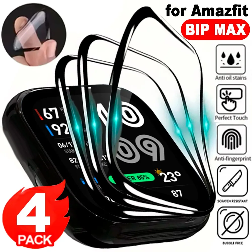 1-4Pcs Composite Film Screen Protector for Amazfit BIP MAX HD Anti-scratch Protective Film Not Tempered Glass for Amazfit BIPMAX
1-4Pcs Composite Film Screen Protector for Amazfit BIP MAX HD Anti-scratch Protective Film Not Tempered Glass for Amazfit BIPMAX