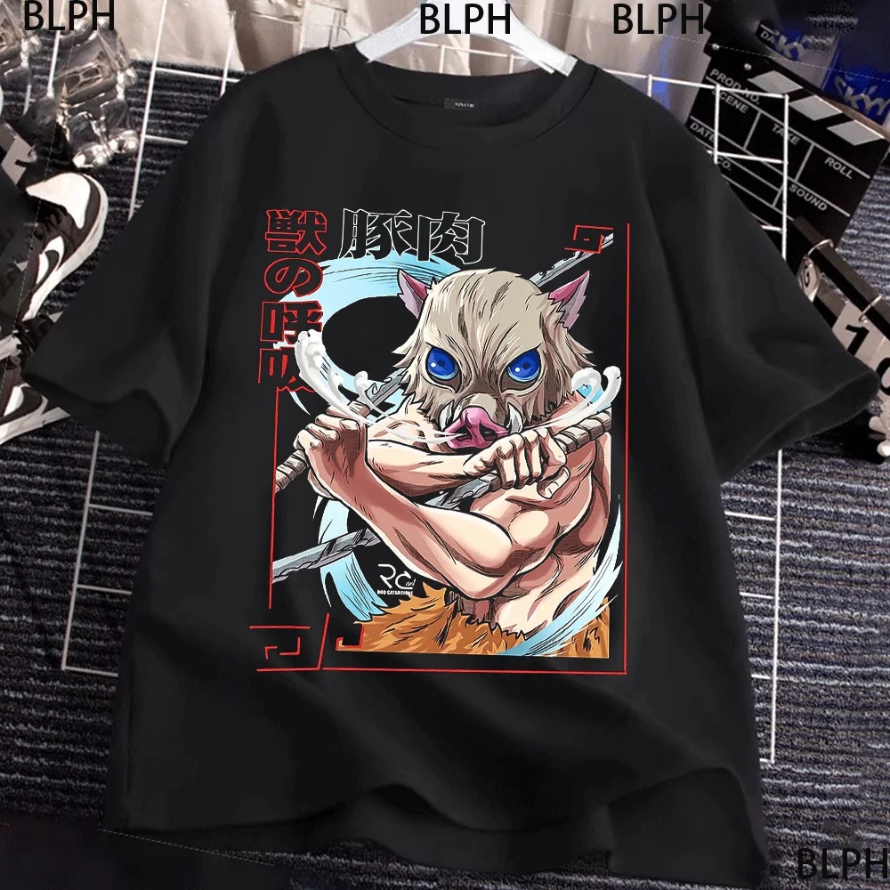 Одинаковая повседневная футболка с принтом «Убийца демонов» для детей и взрослых Inosuke Hashibira, маска свиньи для любителей аниме
Одинаковая повседневная футболка с принтом «Убийца демонов» для детей и взрослых Inosuke Hashibira, маска свиньи для любителей аниме