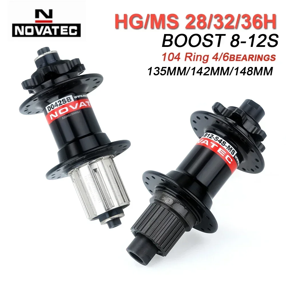 Novatec Bicycle Hub D042SB D442SB Hubs Sealed Bearing MTB Bike Hubs 28/32/36Holes Holes Micro Spline hub 8/9/10/11/12 Speed
Novatec Bicycle Hub D042SB D442SB Hubs Sealed Bearing MTB Bike Hubs 28/32/36Holes Holes Micro Spline hub 8/9/10/11/12 Speed