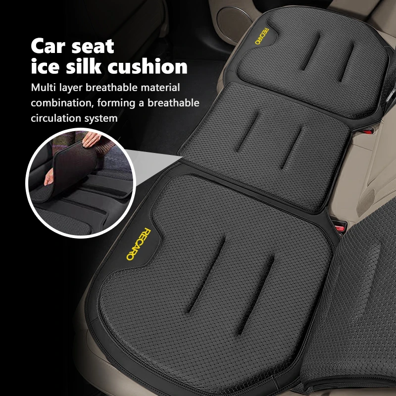 Universal Car Seat Backrest Cushion Breathable Ice Silk Pad For Recaro
Universal Car Seat Backrest Cushion Breathable Ice Silk Pad For Recaro