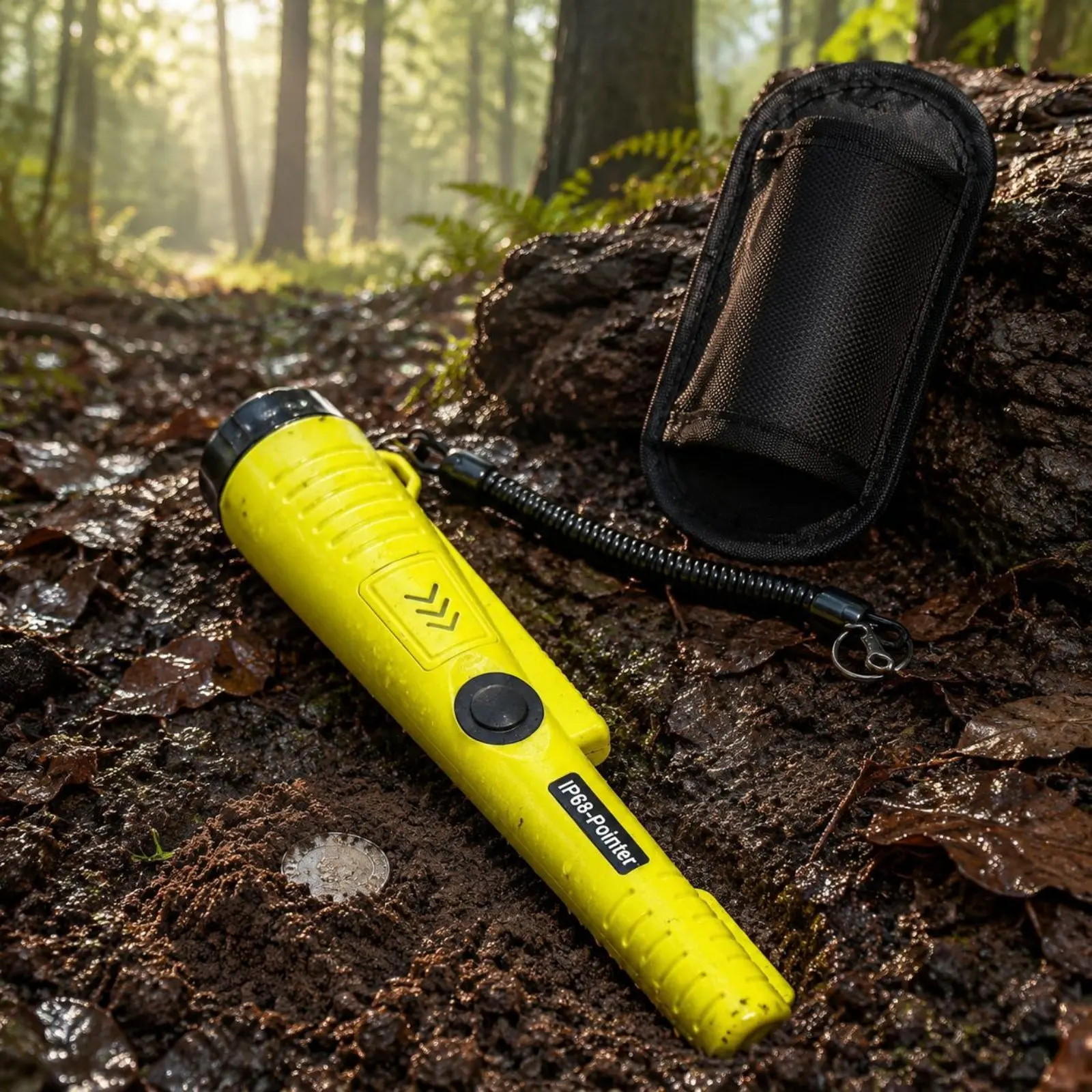 Handheld Pinpointer High Sensitivity Metal Locator Pinpointer 360° Metal Locator Locator LED Tip Light Portable Treasure Locator
Handheld Pinpointer High Sensitivity Metal Locator Pinpointer 360° Metal Locator Locator LED Tip Light Portable Treasure Locator
