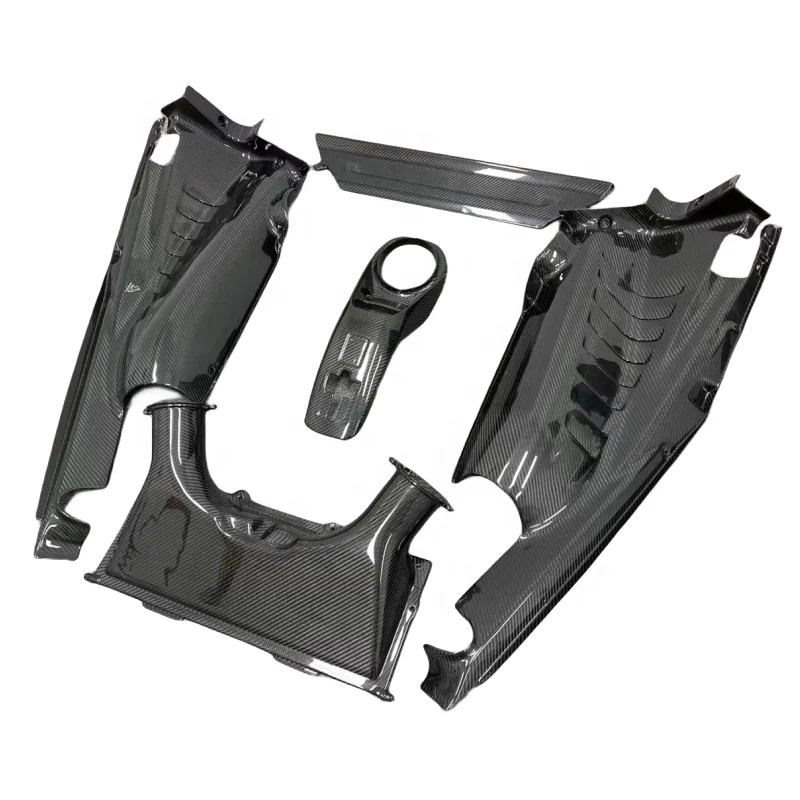 Dry Carbon Fiber car Air Intake Cover Engine trim For Ferrari 488 GTB Dry Carbon Fiber Engine Intake Bellows
Dry Carbon Fiber car Air Intake Cover Engine trim For Ferrari 488 GTB Dry Carbon Fiber Engine Intake Bellows