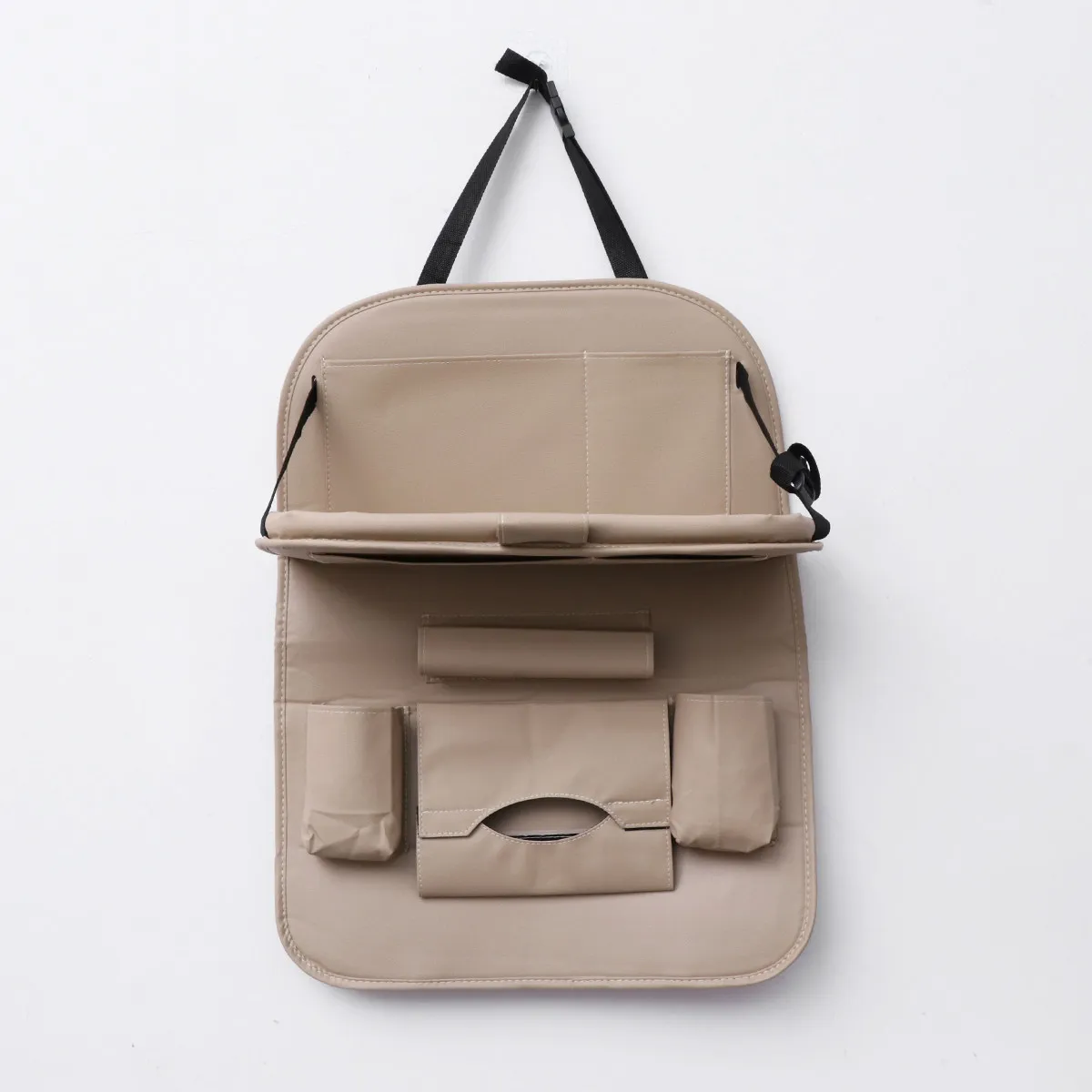 Car Seat Back Storage Bag Organizer with Folding Tray Multifunctional Large Capacity for Car Back Seat Bag Beige
Car Seat Back Storage Bag Organizer with Folding Tray Multifunctional Large Capacity for Car Back Seat Bag Beige