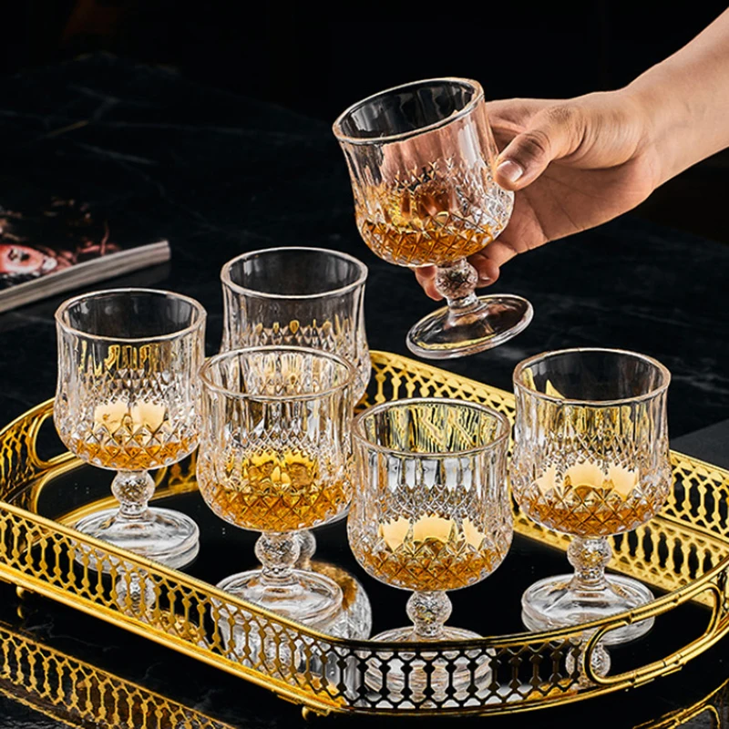 190ml Wine Glasses Set of 6 Wine Glass Camping Set Reusable Luxury for Party Barware Glassware Red Wine Glasses Drinks 6pcs Cups
190ml Wine Glasses Set of 6 Wine Glass Camping Set Reusable Luxury for Party Barware Glassware Red Wine Glasses Drinks 6pcs Cups