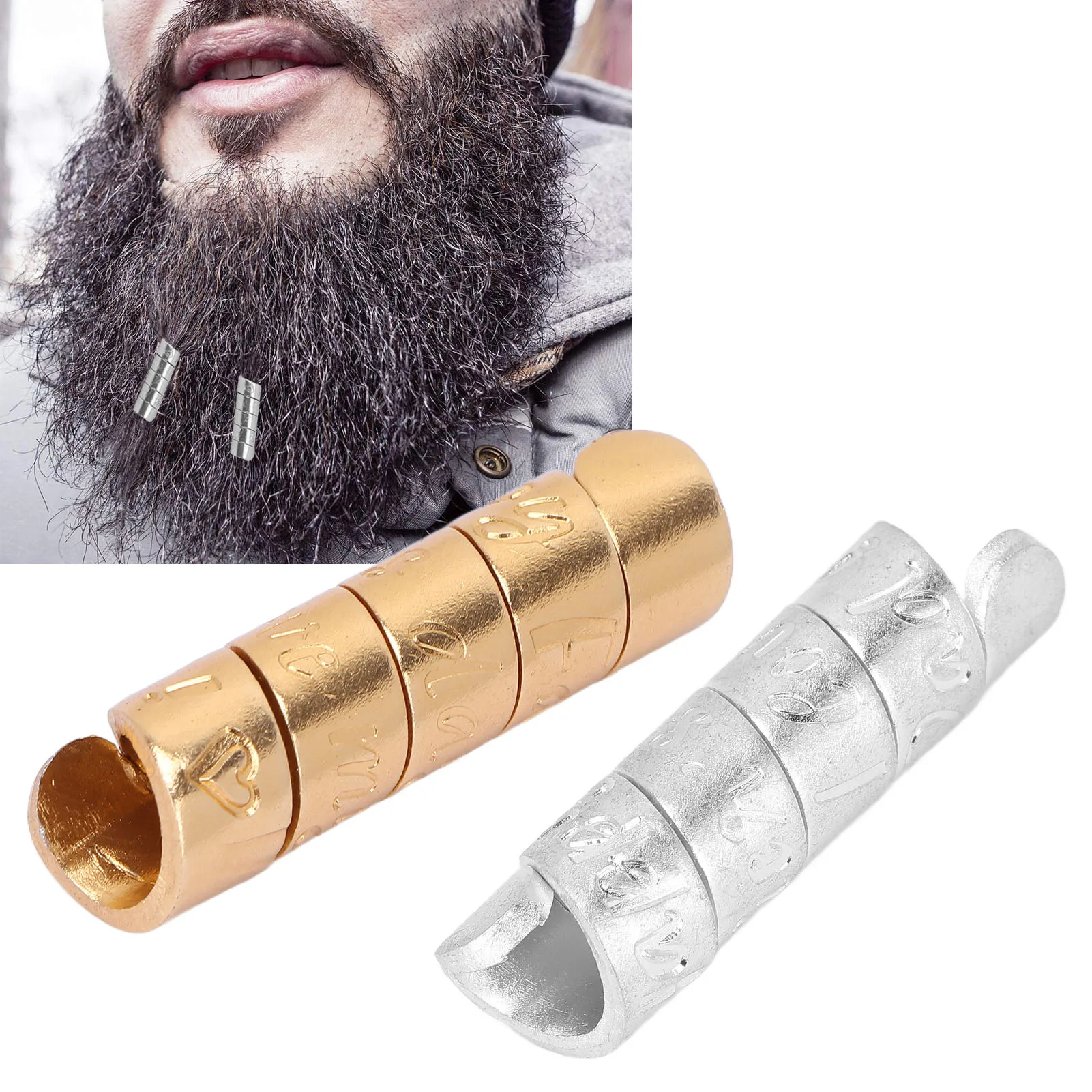Beard Beads Fashionable Beard Hair Beads DIY Vintage Pendant Bracelet Antique Hair Accessory Hair Braiding Beads Hair Tube Beads
Beard Beads Fashionable Beard Hair Beads DIY Vintage Pendant Bracelet Antique Hair Accessory Hair Braiding Beads Hair Tube Beads
