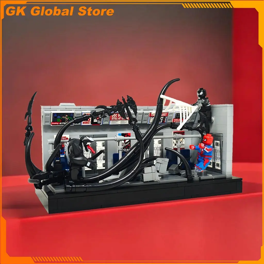 20cm Marvel Spider Man VS Venom Anime Figure Peripheral Model Building Block Builders Desktop Ornaments Kids Birthday Gifts Toys
20cm Marvel Spider Man VS Venom Anime Figure Peripheral Model Building Block Builders Desktop Ornaments Kids Birthday Gifts Toys