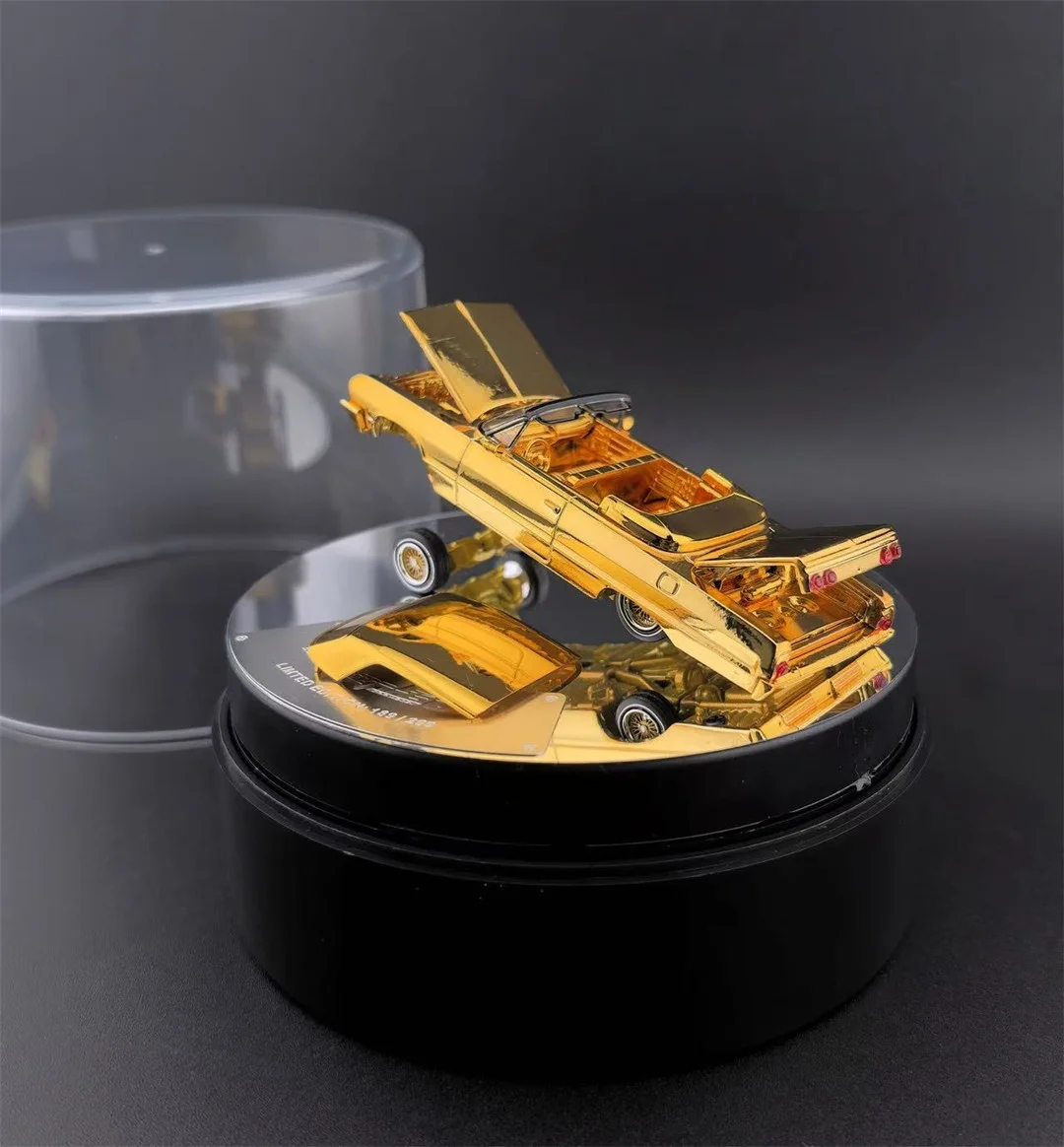 FineWorks 1/64 Impala HZ Exhibition Limited Edition Jumping Car Painted alloy car mode
FineWorks 1/64 Impala HZ Exhibition Limited Edition Jumping Car Painted alloy car mode