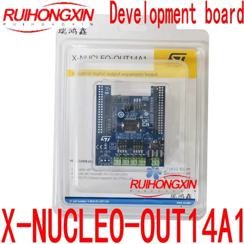 Original X-NUCLEO-OUT14A1 based on ISO808A-1 industrial digital output expansion board
Original X-NUCLEO-OUT14A1 based on ISO808A-1 industrial digital output expansion board