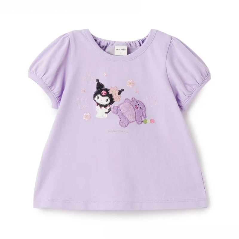 Sanrio Kids Cotton Short Sleeve Sweet Cute Casual Top, Breathable Soft Children's Summer Fashion Collection
Sanrio Kids Cotton Short Sleeve Sweet Cute Casual Top, Breathable Soft Children's Summer Fashion Collection