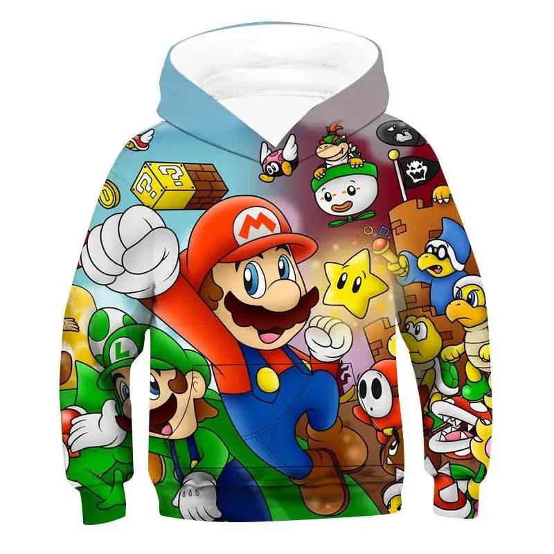 2024 New Super Mario Bros Children's Sweater Digital Printed Casual Hooded Fashionable And Comfortable Anime Cosplay
2024 New Super Mario Bros Children's Sweater Digital Printed Casual Hooded Fashionable And Comfortable Anime Cosplay