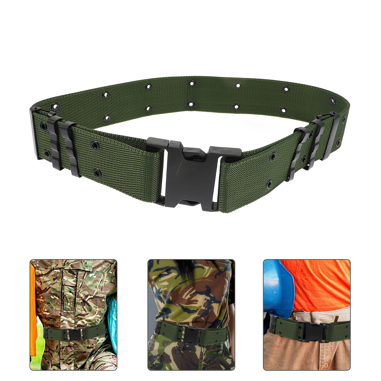 1pc Belt Durable Waist Belt For Outdoor Camping Hunting Quick Release Buckle Strong Load Bearing Suitable For 
1pc Belt Durable Waist Belt For Outdoor Camping Hunting Quick Release Buckle Strong Load Bearing Suitable For