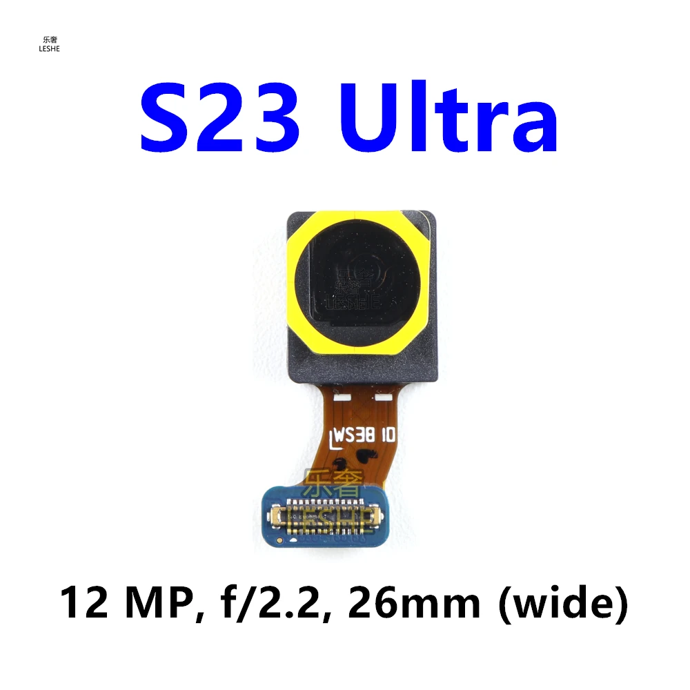 Передняя камера 12 МП для Samsung Galaxy S23 Plus Ultra S911 S916 S918, верхняя передняя камера для селфи, запасная часть
Передняя камера 12 МП для Samsung Galaxy S23 Plus Ultra S911 S916 S918, верхняя передняя камера для селфи, запасная часть