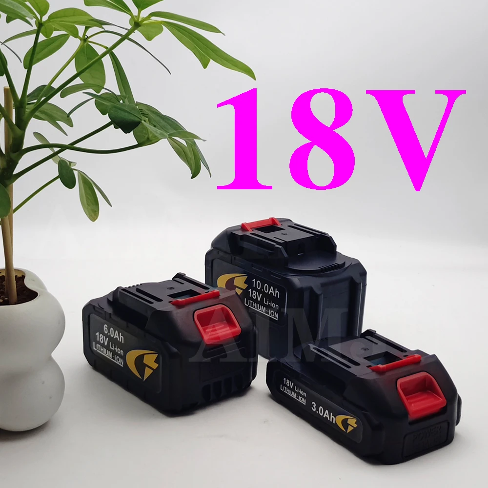 18V 21V 5S 3.0/6.0/10.0Ah Rechargeable Lithium Battery For Makita 18v Power Tools Cordless Wrench Saw Drill Grinder Screwdriver
18V 21V 5S 3.0/6.0/10.0Ah Rechargeable Lithium Battery For Makita 18v Power Tools Cordless Wrench Saw Drill Grinder Screwdriver
