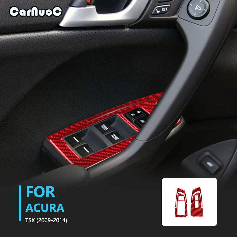 For Acura TSX 2009 2010 2011 2012 2013 2014 Styling Accessories Carbon Fiber Car Front Door Window Control Panel Stickers
For Acura TSX 2009 2010 2011 2012 2013 2014 Styling Accessories Carbon Fiber Car Front Door Window Control Panel Stickers