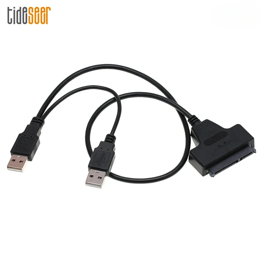 50 шт., двойной USB 2,0 штекер к SATA 7 + 15P, 22-контактный кабель-адаптер для 2,5-дюймового SSD/жесткого диска, шнур-конвертер HDD
50 шт., двойной USB 2,0 штекер к SATA 7 + 15P, 22-контактный кабель-адаптер для 2,5-дюймового SSD/жесткого диска, шнур-конвертер HDD