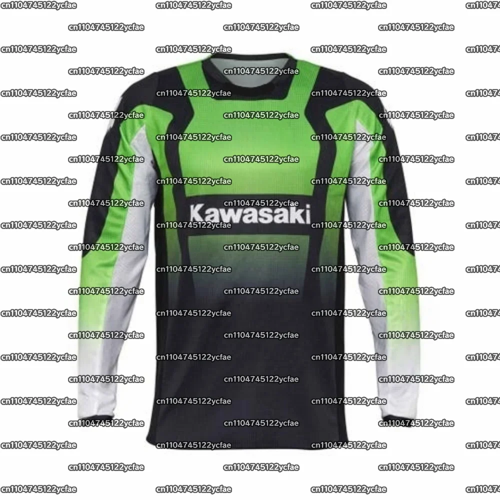 Kawasaki Autumn Motorcycle Racing Jersey for Men Long Sleeve Breathable Quick Dry Comfortable for Dirt Bike and Mountain Riding
Kawasaki Autumn Motorcycle Racing Jersey for Men Long Sleeve Breathable Quick Dry Comfortable for Dirt Bike and Mountain Riding