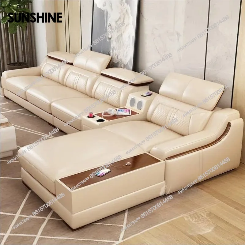 Genuine Leather Nordic Sofa Fancy Modern Corner Designer Sectional Couch Lounge Reclining Divano Letto Living Room Furniture
Genuine Leather Nordic Sofa Fancy Modern Corner Designer Sectional Couch Lounge Reclining Divano Letto Living Room Furniture