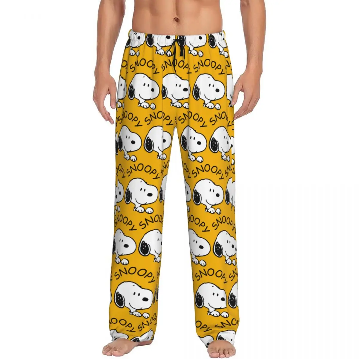 Men's Cartoon Snoopy Woodstock Animation Pajama Pants Custom Printed Sleep Sleepwear Bottoms with Pockets
Men's Cartoon Snoopy Woodstock Animation Pajama Pants Custom Printed Sleep Sleepwear Bottoms with Pockets