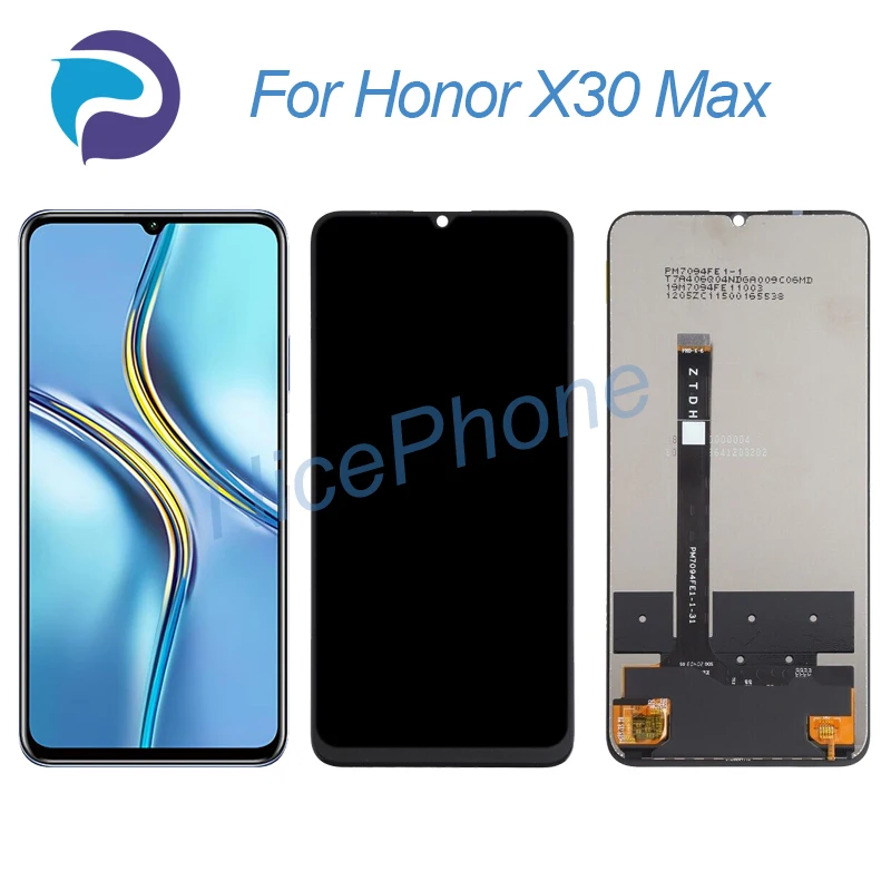 For Honor X30 Max LCD Display Touch Screen Digitizer Assembly Replacement 7.09" KKG-AN70 For Honor 30X Max Screen Display LCD
For Honor X30 Max LCD Display Touch Screen Digitizer Assembly Replacement 7.09" KKG-AN70 For Honor 30X Max Screen Display LCD