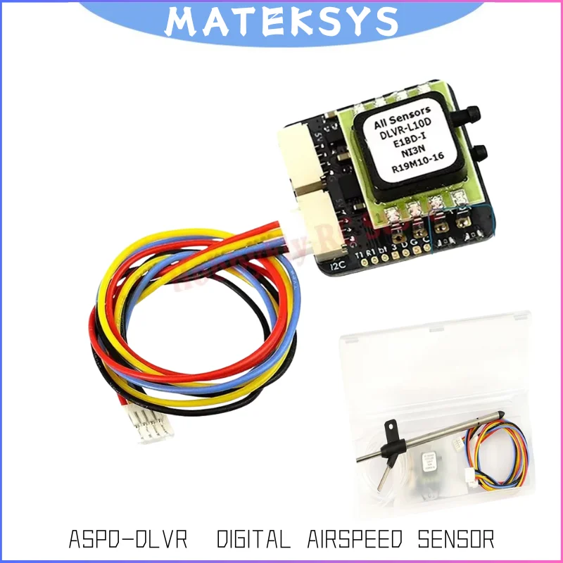 Цифровой датчик воздушной скорости Matek ASPD-DLVR — высокоточный модуль давления для гоночных дронов FPV и фиксированного крыла (F765-крыло)
Цифровой датчик воздушной скорости Matek ASPD-DLVR — высокоточный модуль давления для гоночных дронов FPV и фиксированного крыла (F765-крыло)