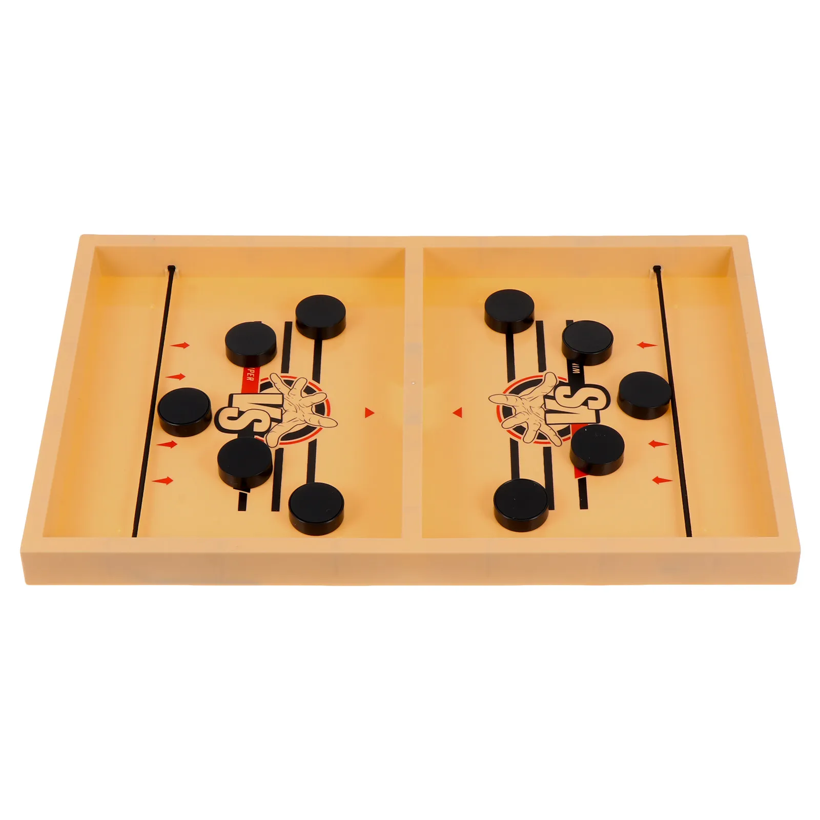 1 Box Wooden Fast Sling Puck Game Interactive Chess Board for Kids Adults Educational Plaything Family Gathering Fun Hand Eye
1 Box Wooden Fast Sling Puck Game Interactive Chess Board for Kids Adults Educational Plaything Family Gathering Fun Hand Eye