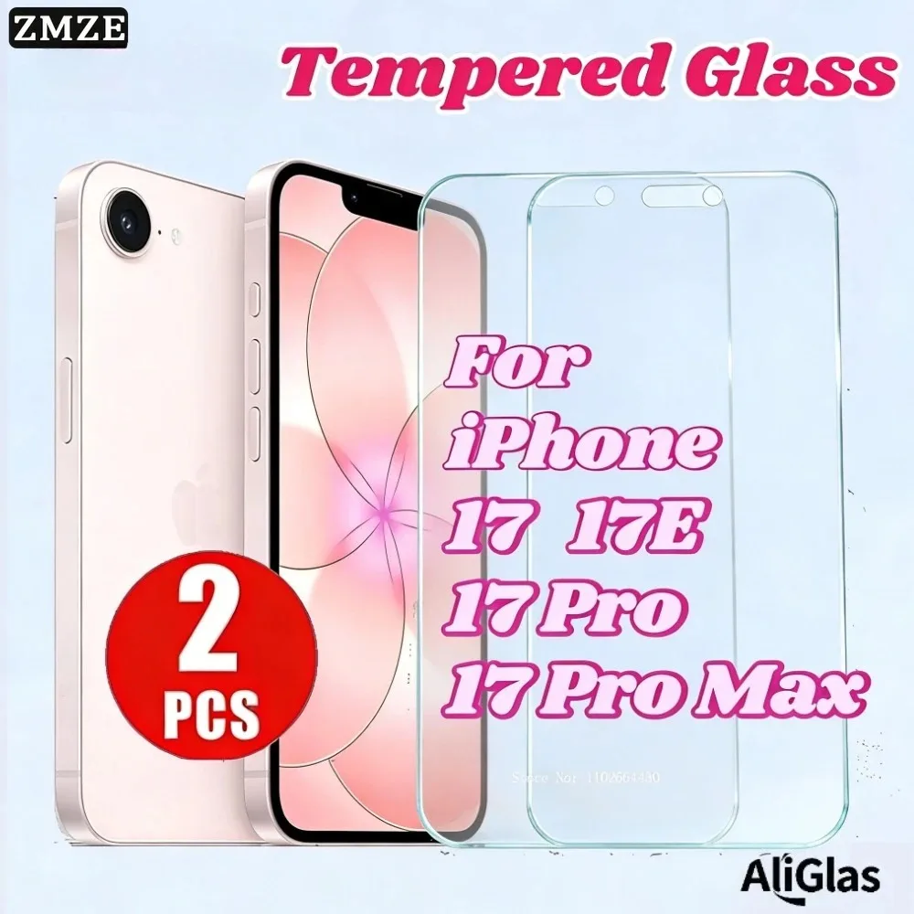 2 Pcs Matte Tempered Glass Film for iPhone 17 Pro 17 Series Front Screen Protector Film for iPhone 17E 17 Pro Max Tempered Film
2 Pcs Matte Tempered Glass Film for iPhone 17 Pro 17 Series Front Screen Protector Film for iPhone 17E 17 Pro Max Tempered Film