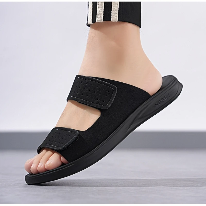 Plus Size Men's Sandals Breathable Open-Toe Non-slip Casual Slippers for Summer Daily Beach Shoes
Plus Size Men's Sandals Breathable Open-Toe Non-slip Casual Slippers for Summer Daily Beach Shoes