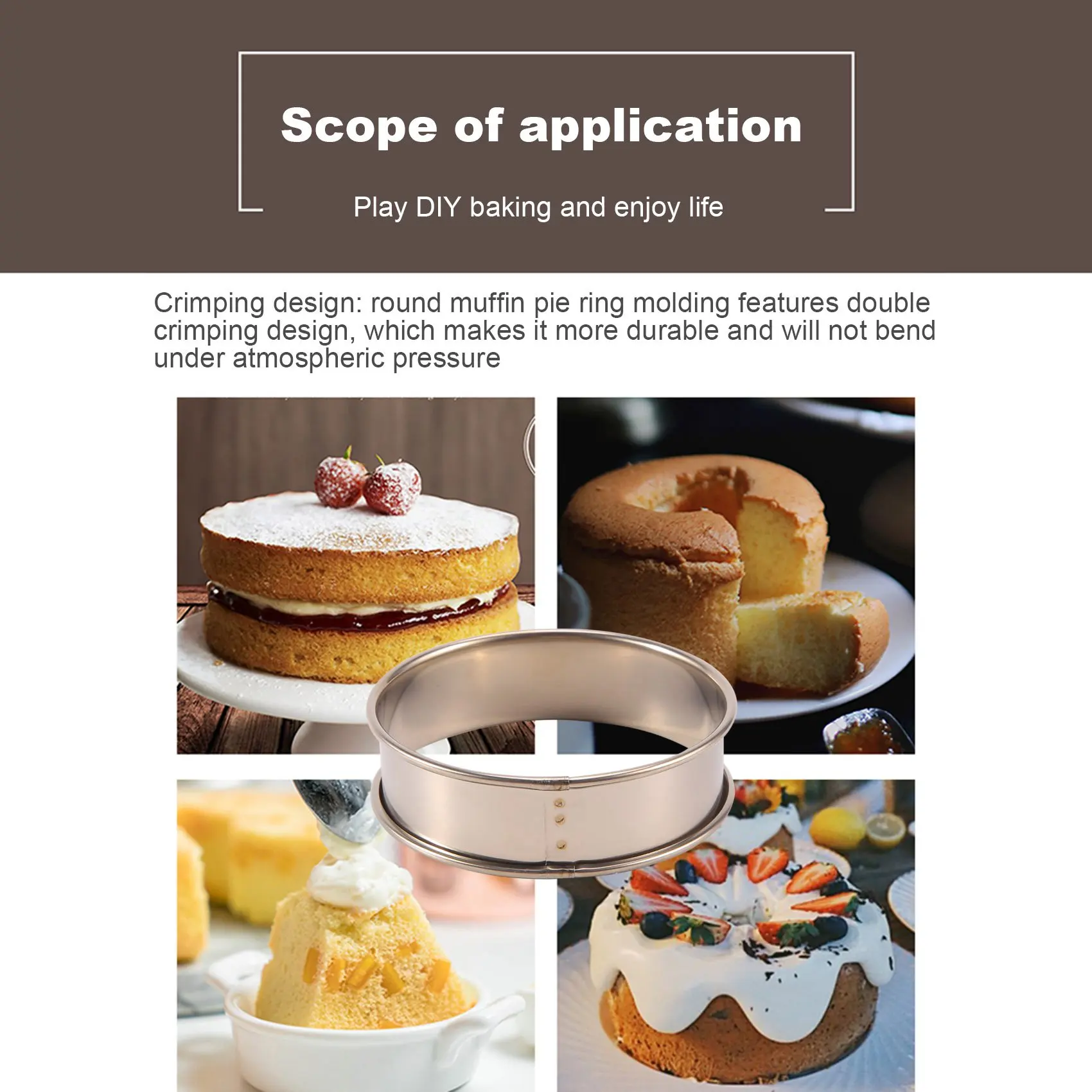 【LAST CHANCE】Stainless Steel Double Rolled Tart Rings,Rolled Rings Muffin Rings English Tart Ring Pie Circle Tarlet Ring 16Pcs
【LAST CHANCE】Stainless Steel Double Rolled Tart Rings,Rolled Rings Muffin Rings English Tart Ring Pie Circle Tarlet Ring 16Pcs