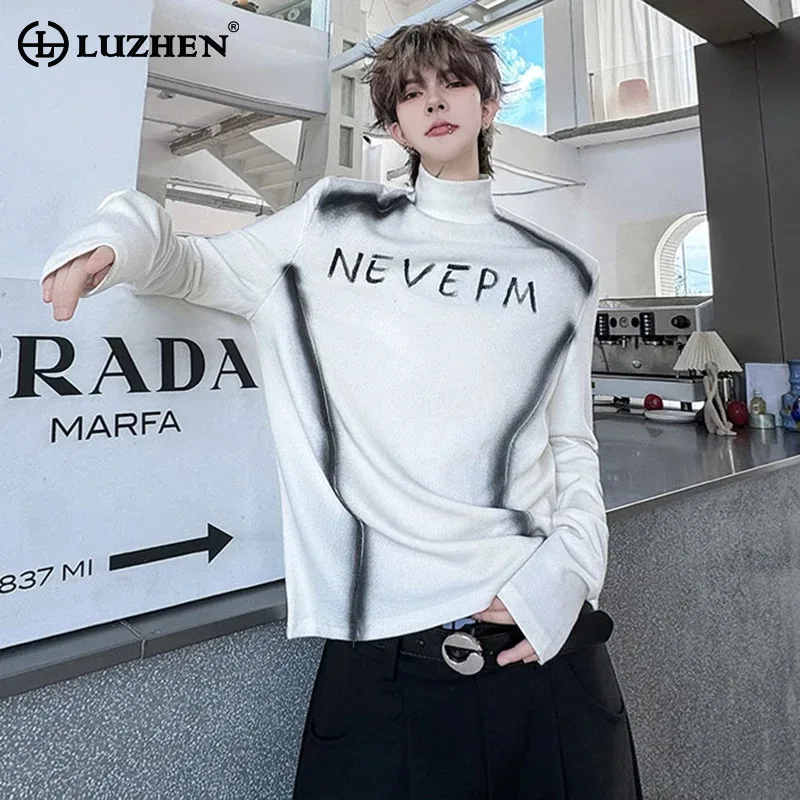 LUZHEN Color Contrast Stripe Tie-dyed Letter Printed Long Sleeve Sweatshirt Men 2025 Autumn New Fashion Handsome T-shirts JY3757
LUZHEN Color Contrast Stripe Tie-dyed Letter Printed Long Sleeve Sweatshirt Men 2025 Autumn New Fashion Handsome T-shirts JY3757