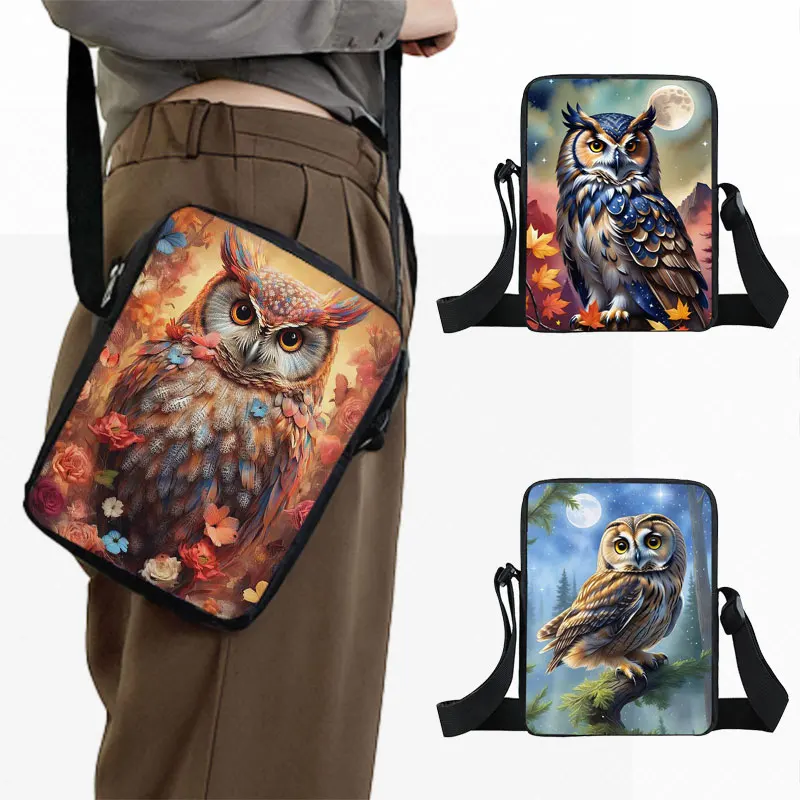 Cool Owl with Flowers Pattern Crossbody Bag Coloful Owl Handbag Phone Key Holder Women Messenger Bag Shoulder Bag
Cool Owl with Flowers Pattern Crossbody Bag Coloful Owl Handbag Phone Key Holder Women Messenger Bag Shoulder Bag