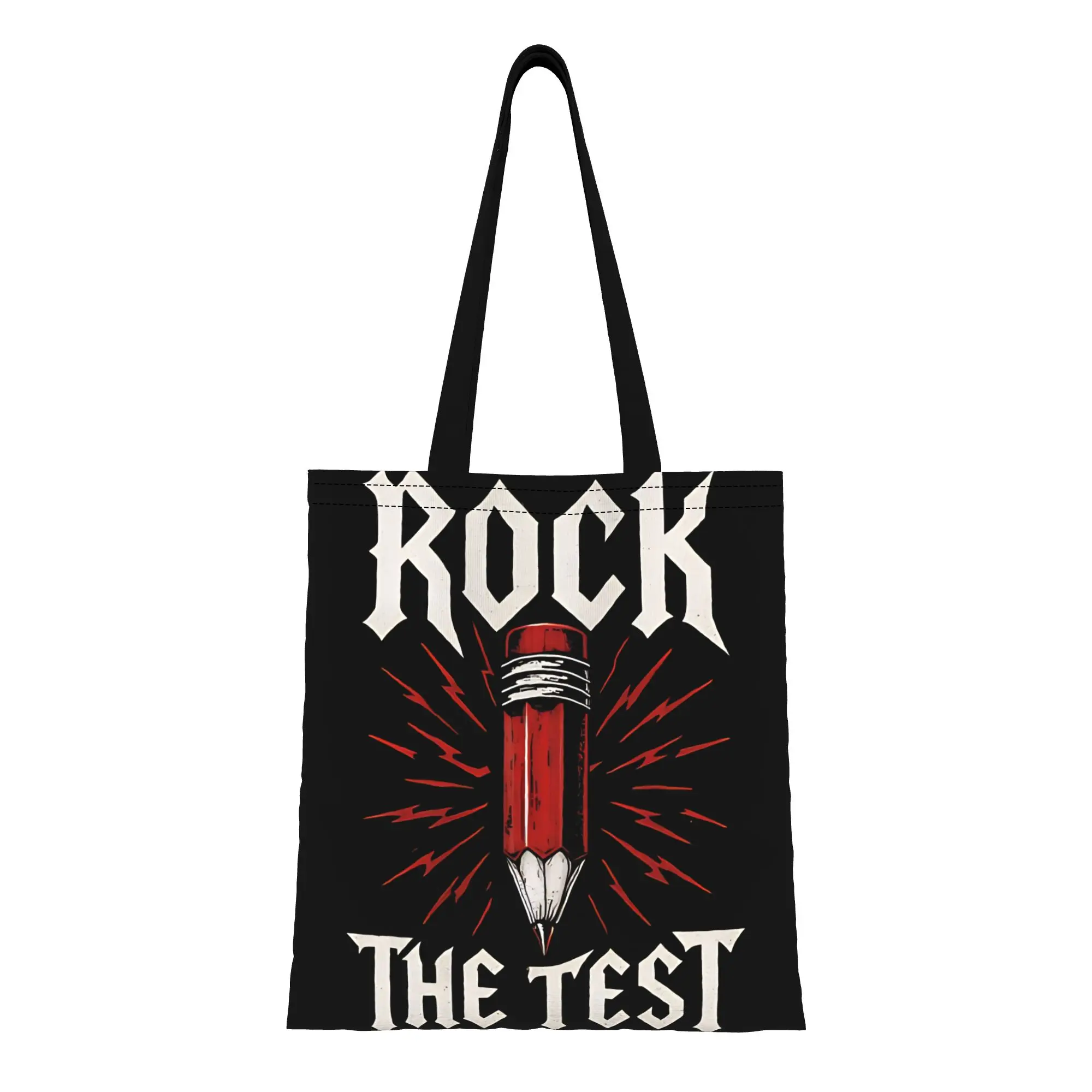 1PC Test Day Motivation Canvas Tote Bag Rock The Test Day Gift Canvas Tote Bag Perfect for Shopping Grocery Travel & Outdoor
1PC Test Day Motivation Canvas Tote Bag Rock The Test Day Gift Canvas Tote Bag Perfect for Shopping Grocery Travel & Outdoor