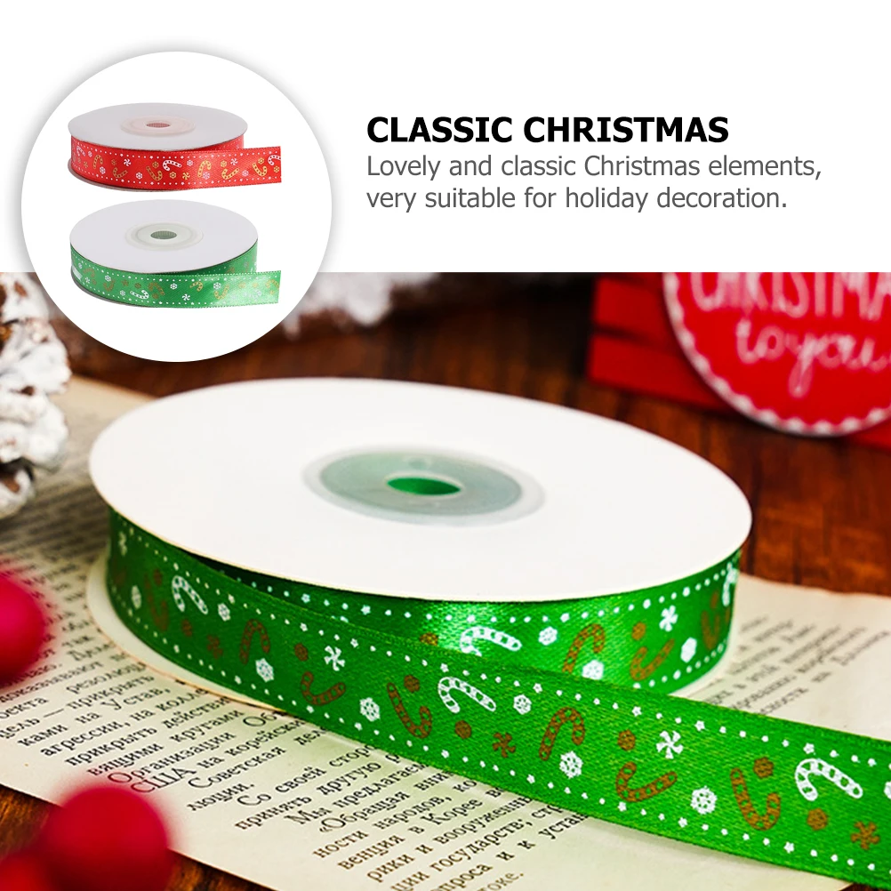 2 Rolls Gift Box Packaging Wide Wired Christmas for Holiday Wrapping Decor Xmas Tree Gift Ribbon Fabric Ribbon for DIY Crafts
2 Rolls Gift Box Packaging Wide Wired Christmas for Holiday Wrapping Decor Xmas Tree Gift Ribbon Fabric Ribbon for DIY Crafts