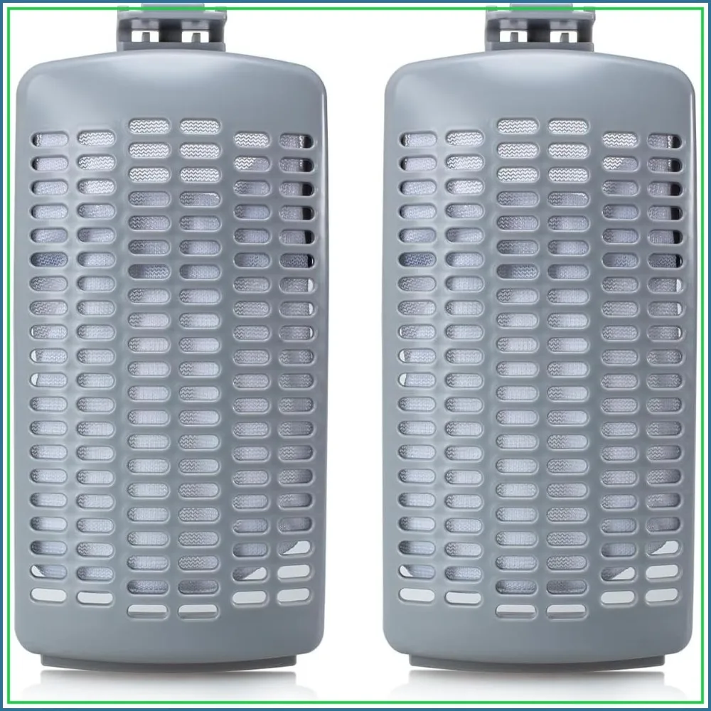 2 PCS Washer Lint Catcher, Lint Traps for Washing Machine, Floating Hair Filter, Replacement Parts Built-in Filter (Confirm size before buying)
2 PCS Washer Lint Catcher, Lint Traps for Washing Machine, Floating Hair Filter, Replacement Parts Built-in Filter (Confirm size before buying)