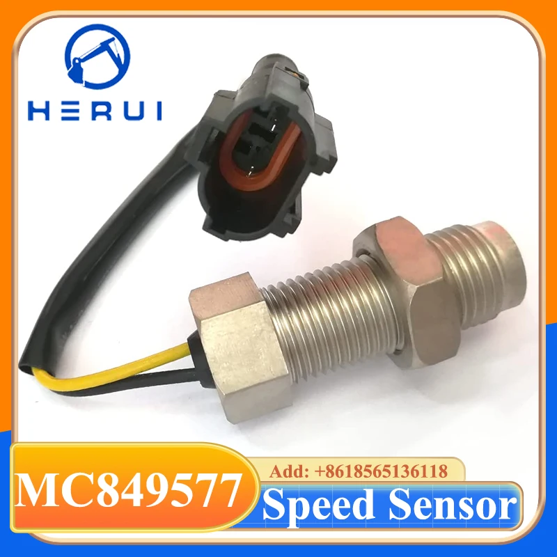 Engine Revolution Speed Sensor MC849577 VAMC849577 for SK200-6E Engine 6D34T Sensor
Engine Revolution Speed Sensor MC849577 VAMC849577 for SK200-6E Engine 6D34T Sensor
