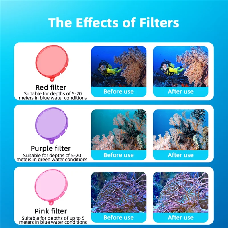 -A15I For Insta360 Go3 / Go3s Waterproof Case Diving Underwater Housing Protector Cover Camera Case Shell Filter
-A15I For Insta360 Go3 / Go3s Waterproof Case Diving Underwater Housing Protector Cover Camera Case Shell Filter