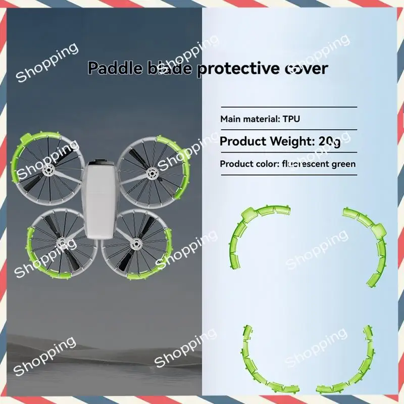 M20K Paddle Bumper Protector For DJI Flip Drone Propeller Guard Bumper Ring Protective Cover Drone Accessories B
M20K Paddle Bumper Protector For DJI Flip Drone Propeller Guard Bumper Ring Protective Cover Drone Accessories B