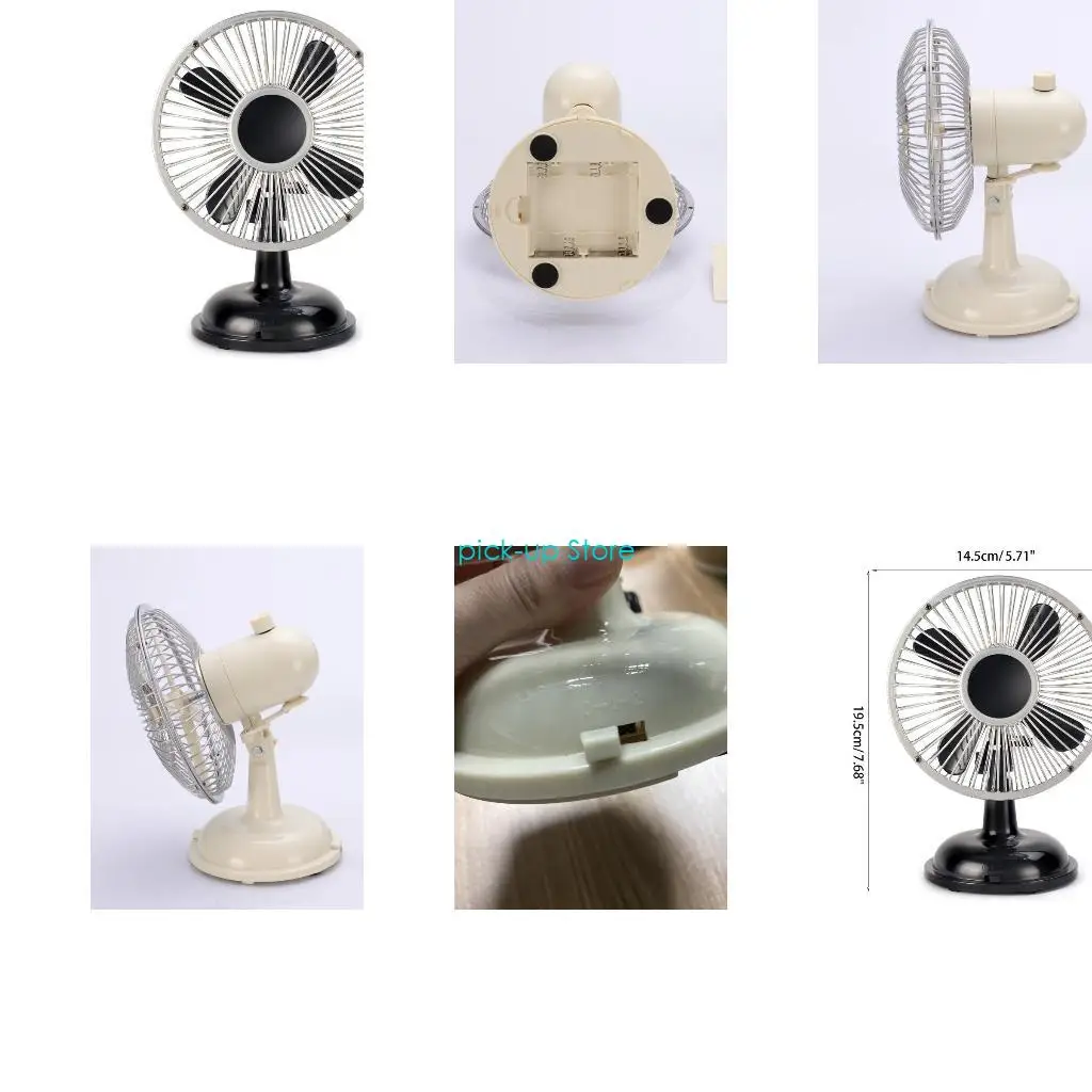 Q5WA 2in1 USB/AA Battery Powered Desk Fan Oscillating Retro USB Fan Gift for Unisex
Q5WA 2in1 USB/AA Battery Powered Desk Fan Oscillating Retro USB Fan Gift for Unisex