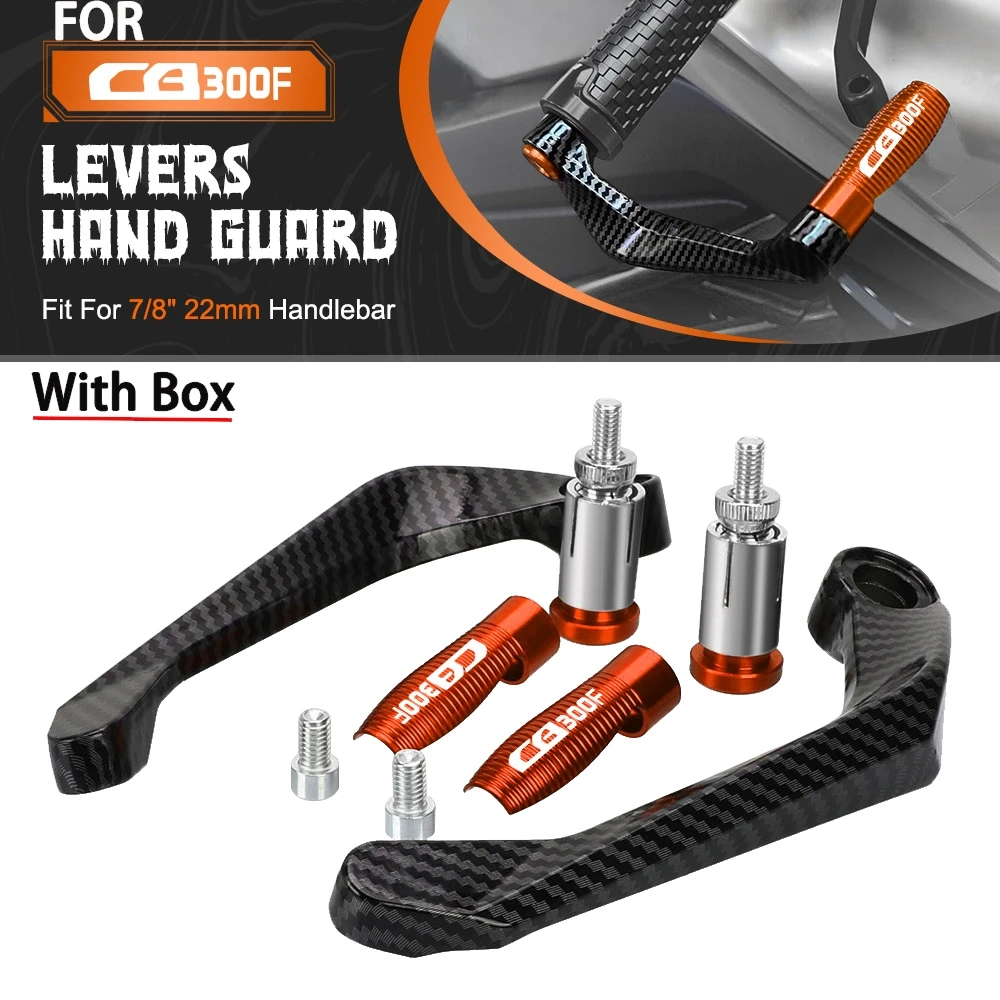 Motorcycle CNC 7/8 22mm Handlebar Grips Brake Clutch Levers Hand Guards Protector FOR HONDA CB300F CB 300F CBF300 2014-2024 2023
Motorcycle CNC 7/8 22mm Handlebar Grips Brake Clutch Levers Hand Guards Protector FOR HONDA CB300F CB 300F CBF300 2014-2024 2023