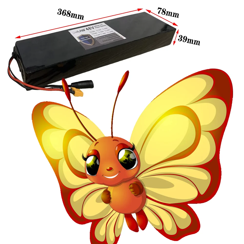 48V Li-ion Battery Pack 13S3P 18650 Lithium Battery XT60/DC for Scooters And Bicycles 13S3P 54.6V Battery Pack 10.5Ah
48V Li-ion Battery Pack 13S3P 18650 Lithium Battery XT60/DC for Scooters And Bicycles 13S3P 54.6V Battery Pack 10.5Ah