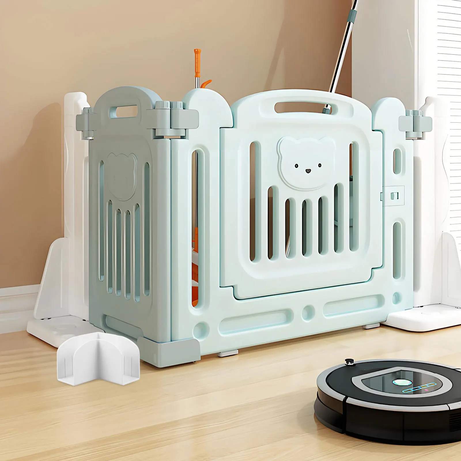 2Pcs Infant Playpen Accessories: Plastic Playpen Stabilizer Fixing Base for Non-Slip Safety Support Indoor Outdoor Use
2Pcs Infant Playpen Accessories: Plastic Playpen Stabilizer Fixing Base for Non-Slip Safety Support Indoor Outdoor Use