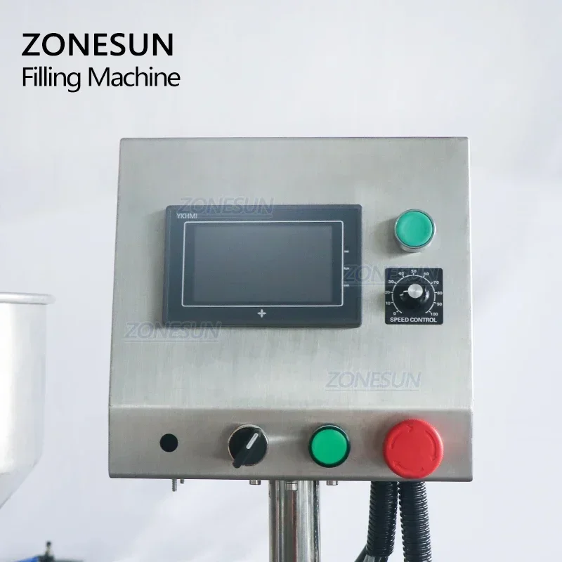 ZONESUN ZS-GY1C Pneumatic Automatic Liquid Paste Filling Machine with Conveyor for Cream Chocolate Juice Perfume Bottles
ZONESUN ZS-GY1C Pneumatic Automatic Liquid Paste Filling Machine with Conveyor for Cream Chocolate Juice Perfume Bottles