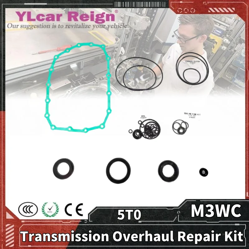 M3WC 5T0 CVT Automatic Transmission Gearbox Overhaul Rebuild Repair Kit Seals Gasket Fit O-rings for HONDA Fit CIVIC 1.8L 2016ON
M3WC 5T0 CVT Automatic Transmission Gearbox Overhaul Rebuild Repair Kit Seals Gasket Fit O-rings for HONDA Fit CIVIC 1.8L 2016ON